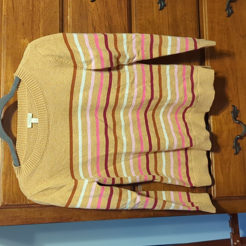 Talbots striped sweater